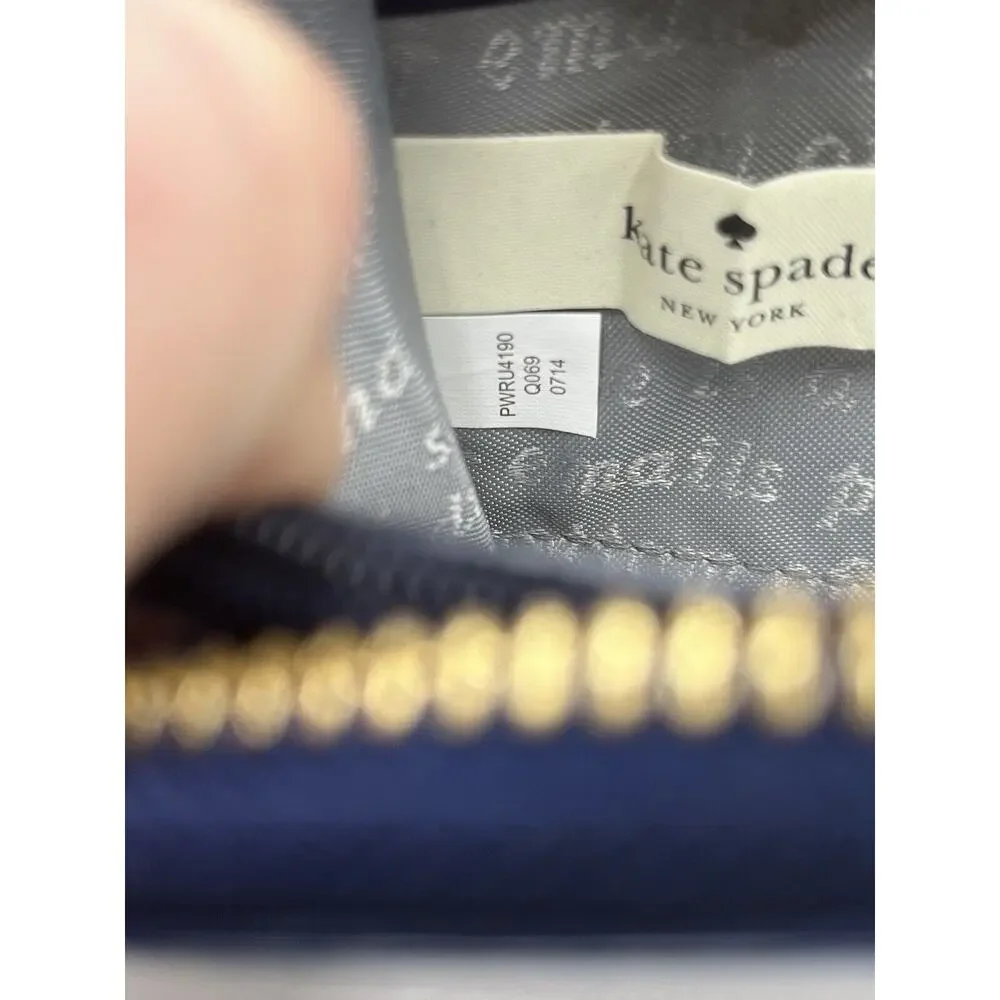 Kate Spade Authenticated‎ Cedar Street Cosmic Blue Ombre Patent Nisha Wallet